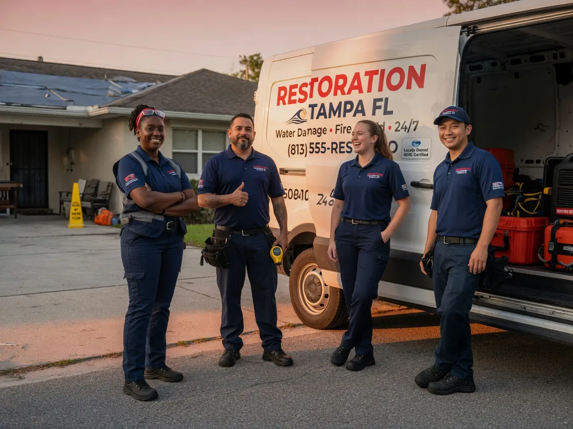 Water Damage Restoration company in Roseville, OH